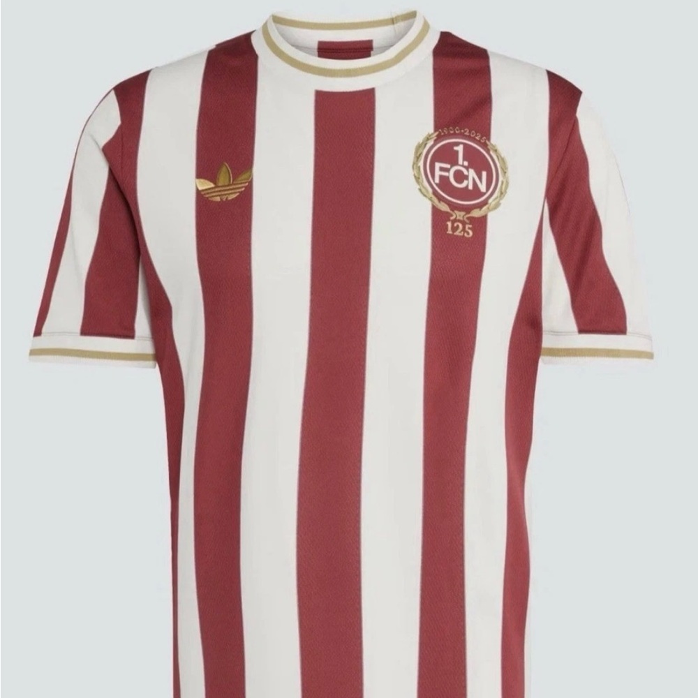 Adidas  1. FC Nurnberg 125th Anniversary Soccer Jersey JG6350 Men’s Large NWT